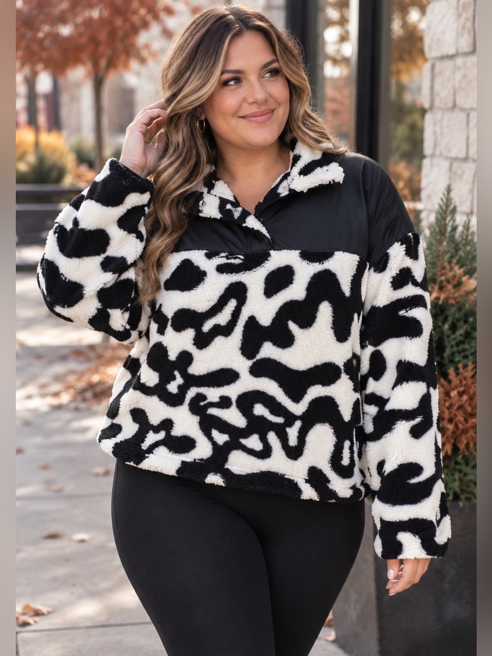 Grayson Threads Pullover Jacket Pattern Faux Fur Button Snap NWT